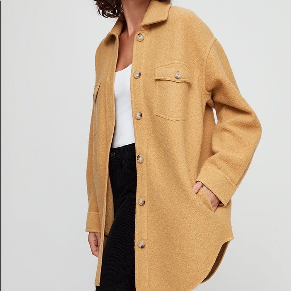 Jackets & Blazers - Yellow aritzia ganna jacket